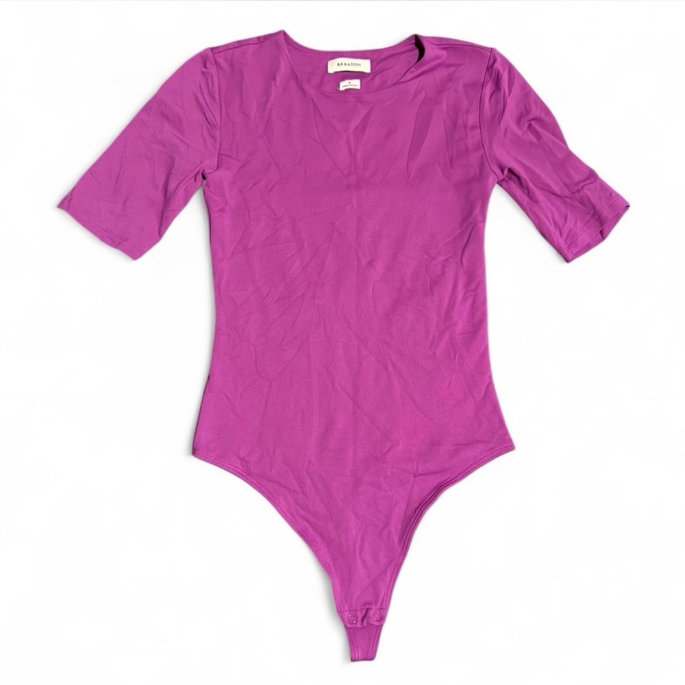 Babaton Bright Purple Bodysuit